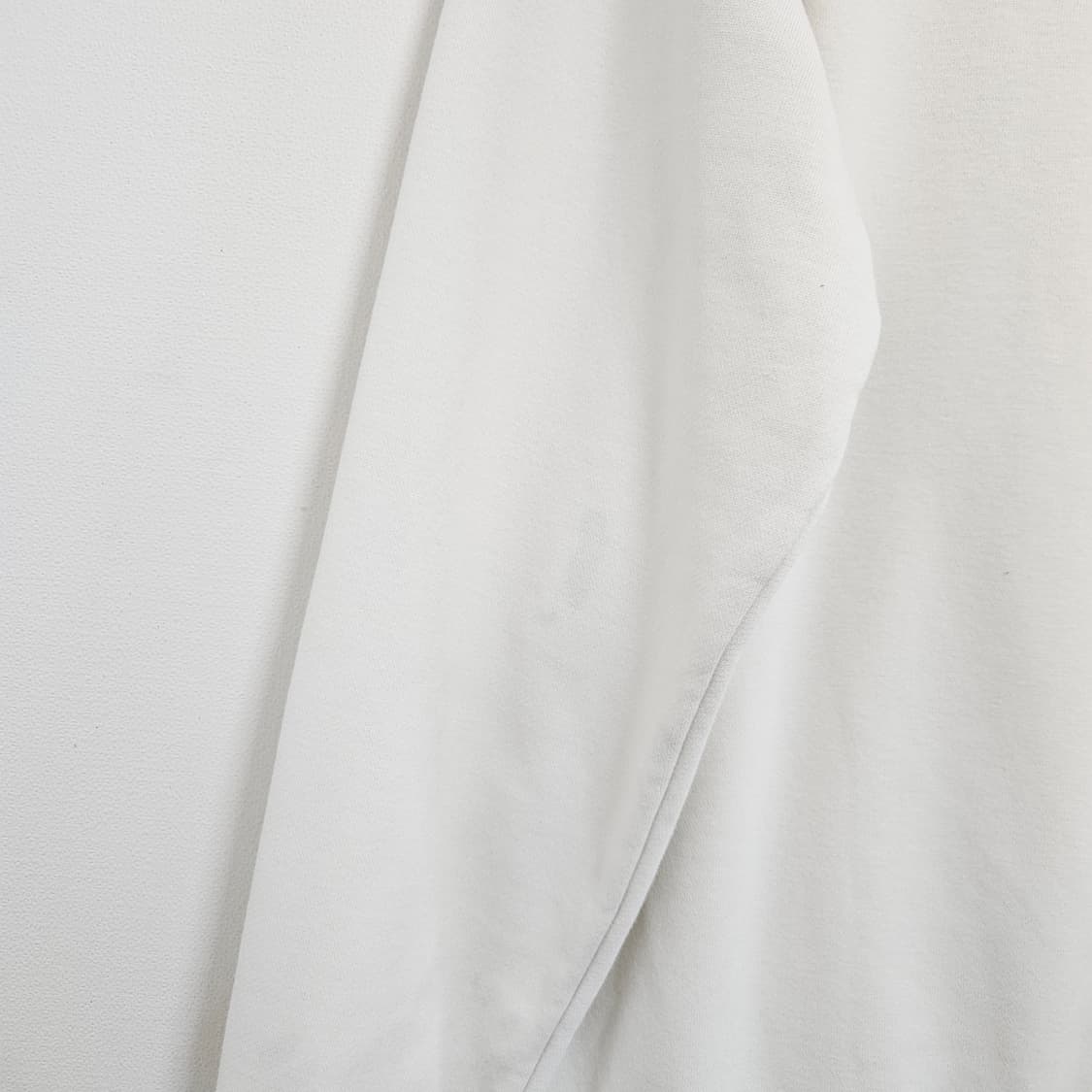 3XL 110 아디다스 백로고 맨투맨 크림 아이보리 상품이미지5