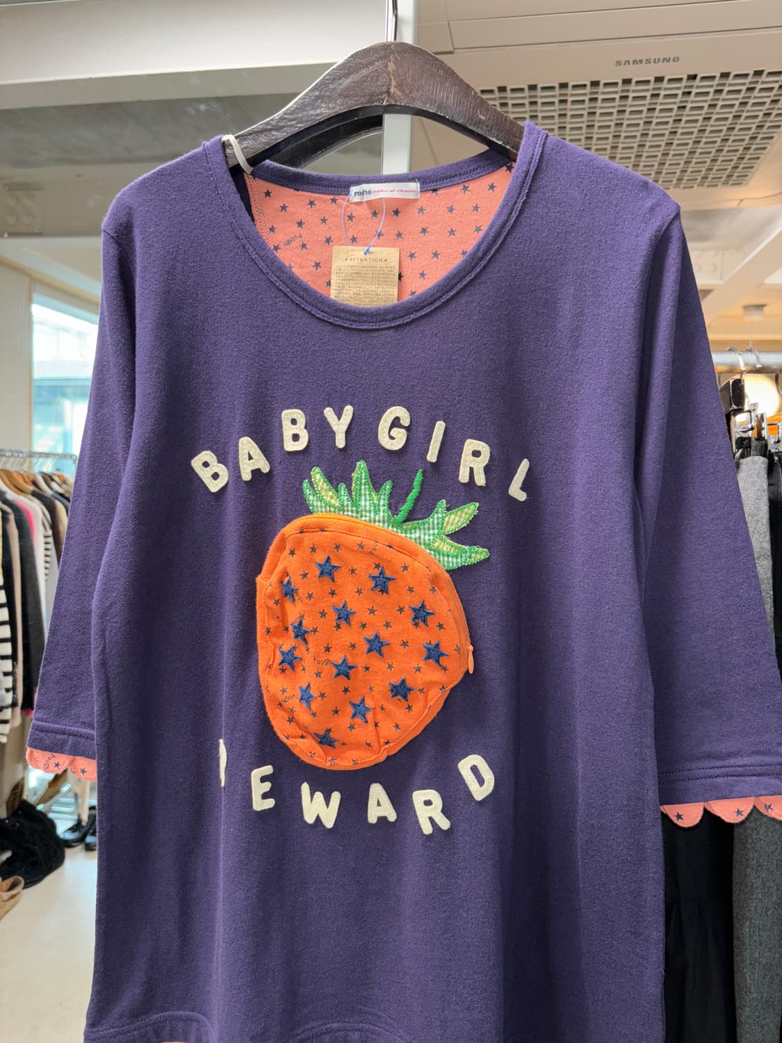 Rough 딸기 롱슬리브 상품이미지3