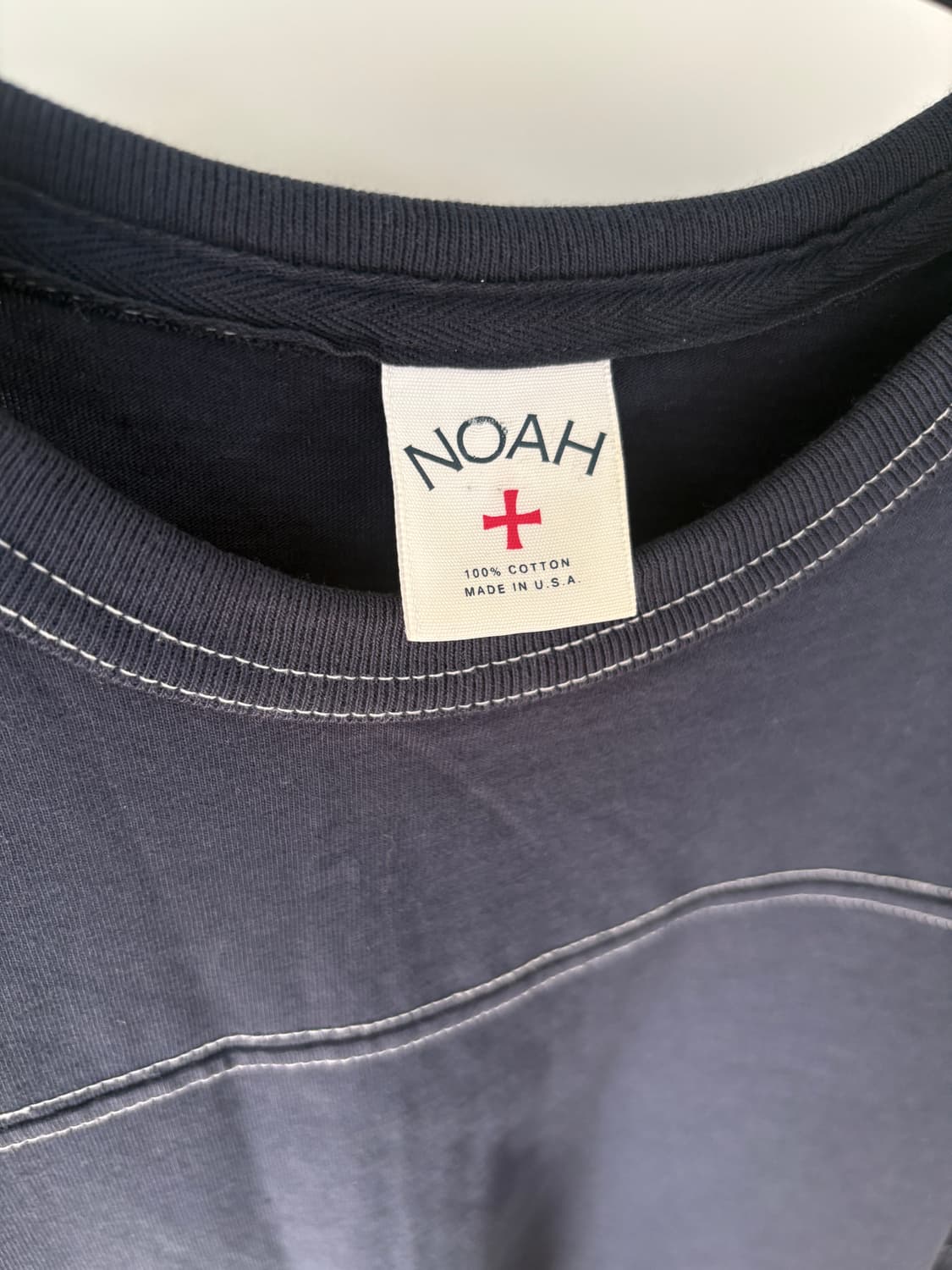 Noah navy t-shirt  상품이미지3