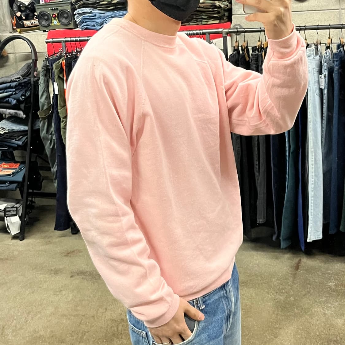 90s Tultex 플레인 스웻셔츠 (105) 상품이미지7