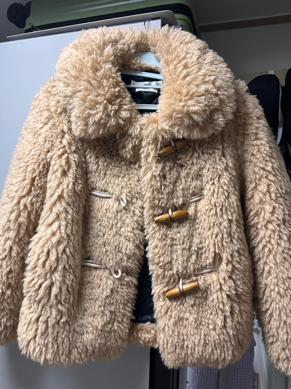 망고 mango 폭스퍼 자켓 상품이미지1