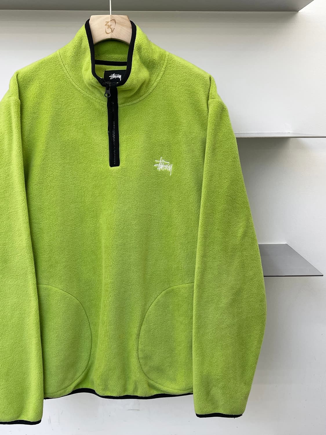 스투시 스탁 로고 폴라 플리스 상품이미지3