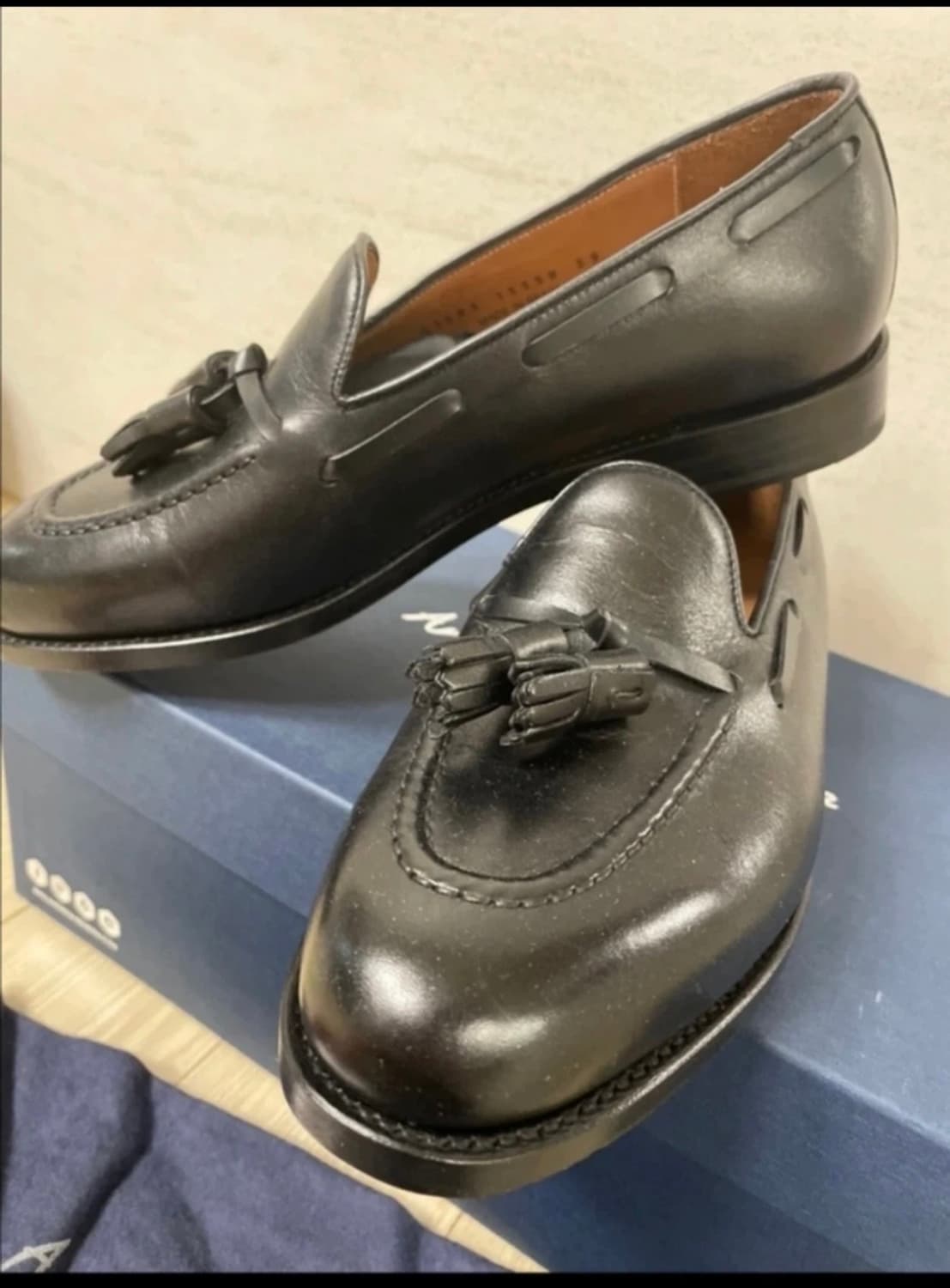 스페인명품구두 천연가죽 로퍼 안드라샌드라 새상품  상품이미지2