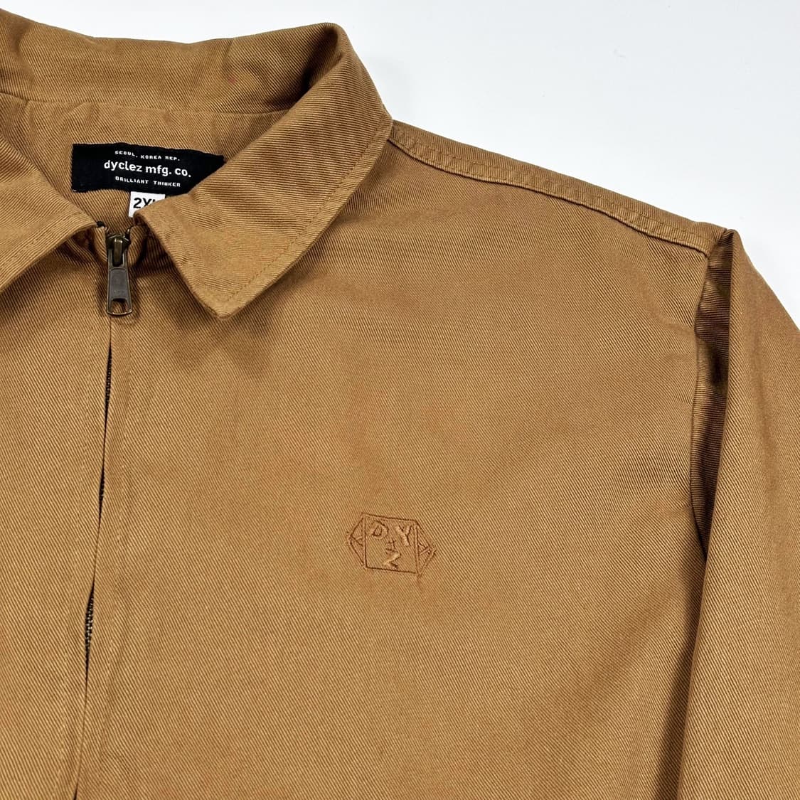 VTG 빈티지 브라운 투웨이 블루종 자켓 (XXL) 상품이미지4