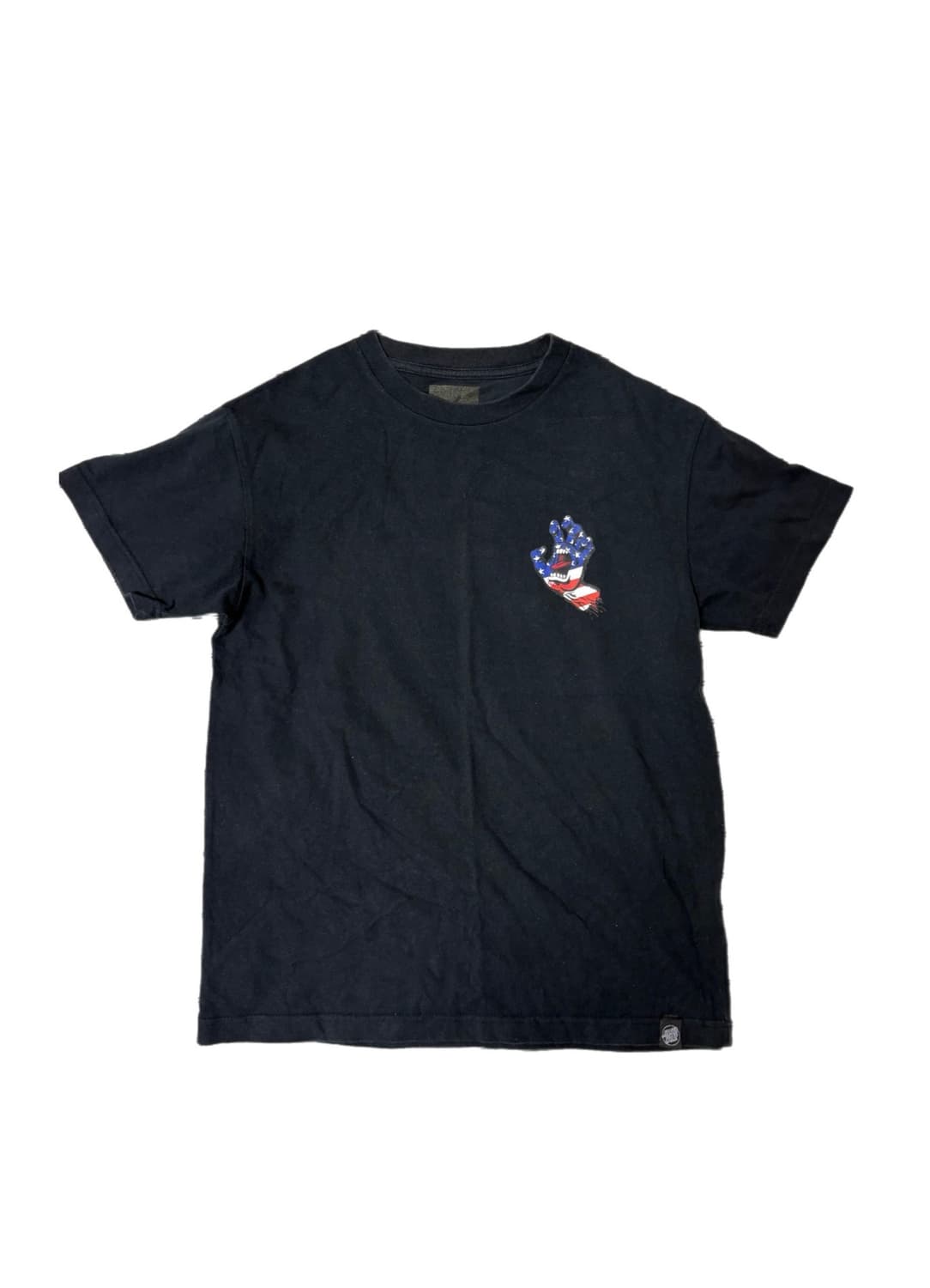 산타크루즈 성조기 핸드 반팔 티셔츠 상품이미지2