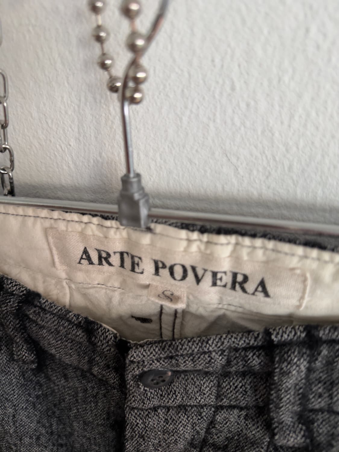 rare* 아르테 포베라 아티저널 축융 트라우져 상품이미지5