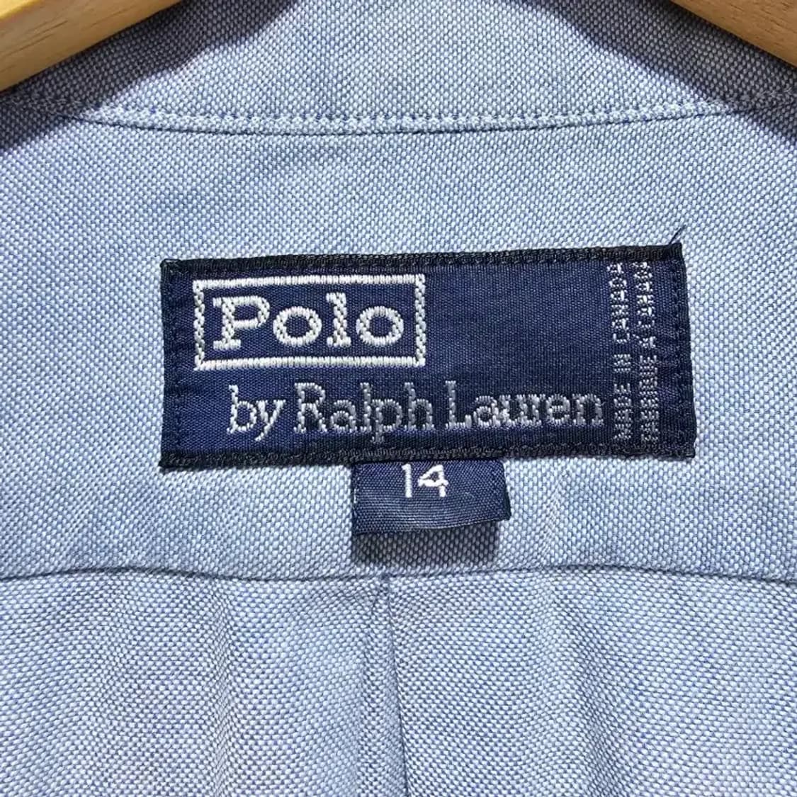 랄프로렌 옥스포드 셔츠 14 블루 상품이미지8