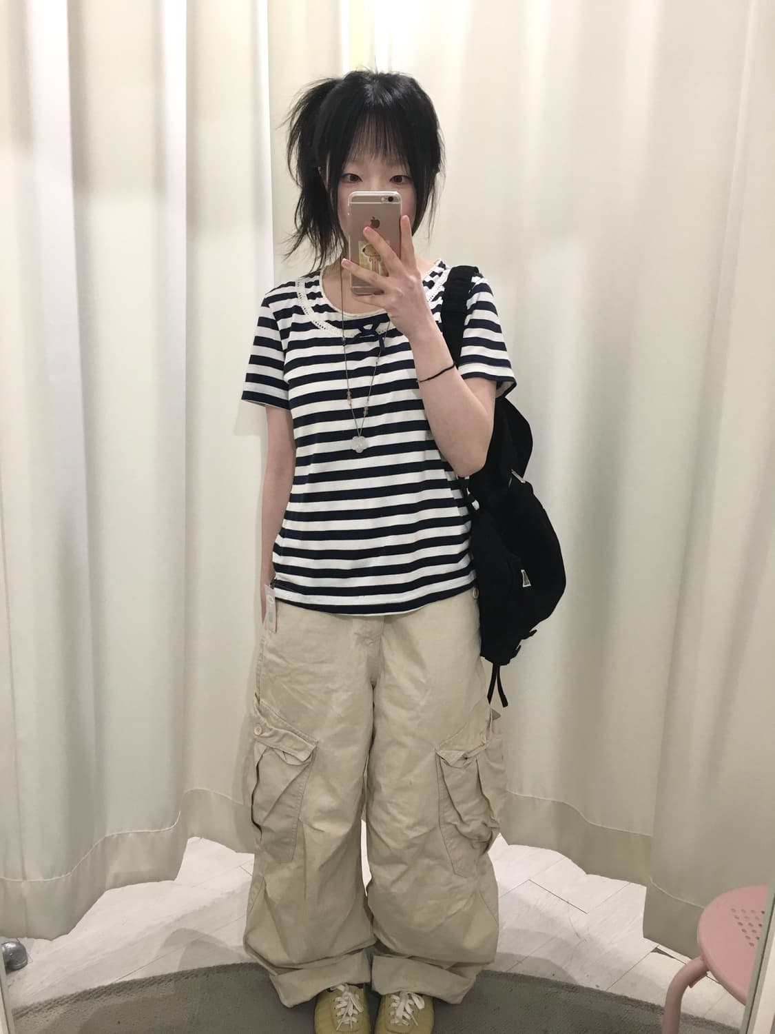 ribbon stripe t-shir 상품이미지2