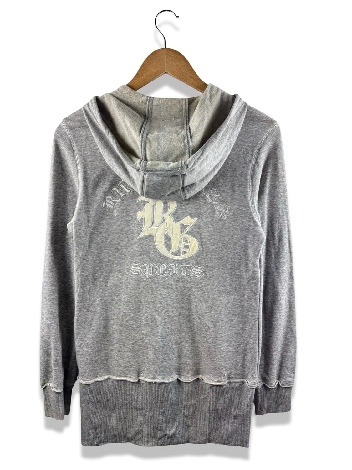 JPN Y2K 롱후드집업1868 상품이미지1