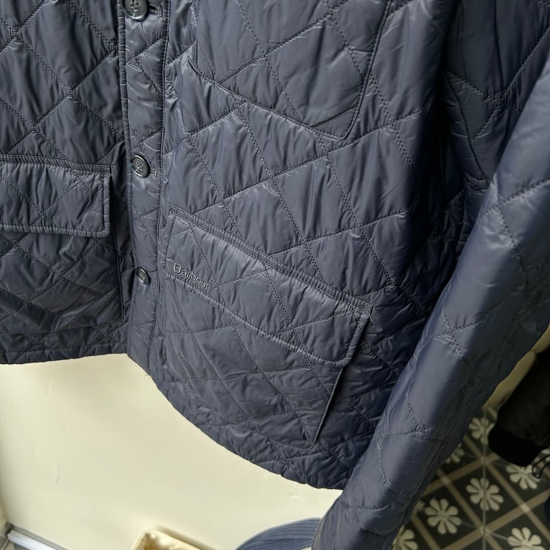 15744 - 바버 퀄팅 자켓 상품이미지4
