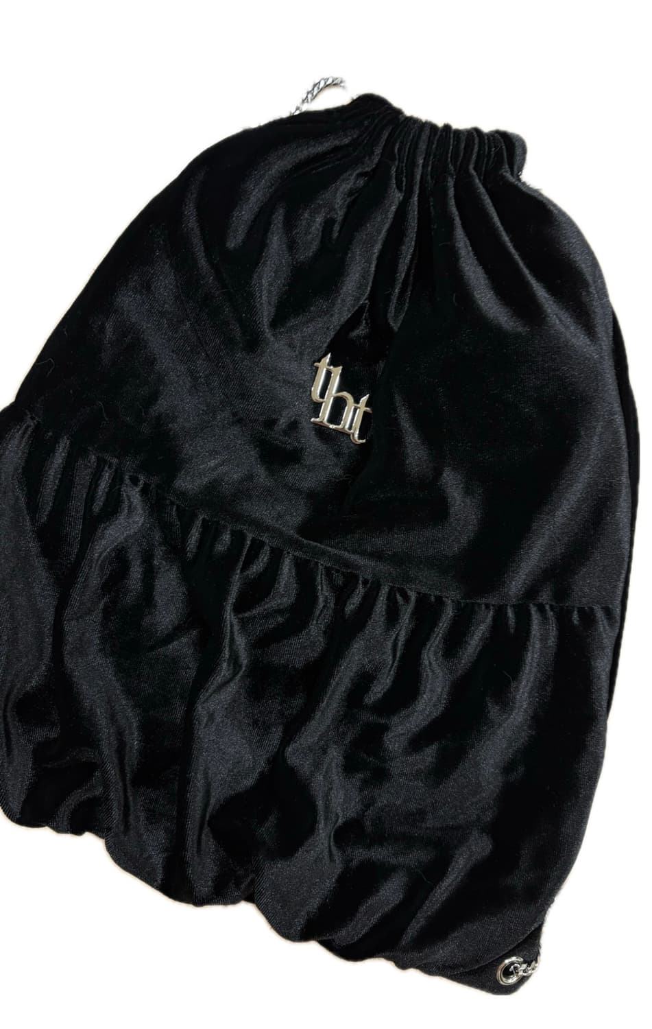 tht velvet chain backpack 상품이미지1