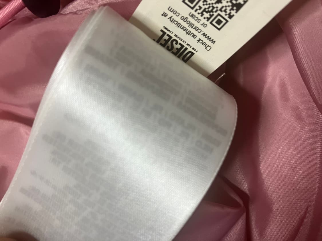 디젤 크롭 플리스 재킷 상품이미지6