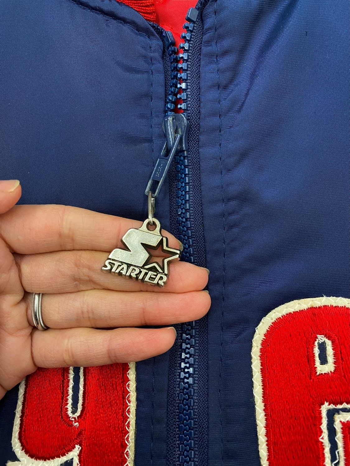 (108) 90s 스타터 캘리포니아 앤젤스 샤틴 자켓 상품이미지4