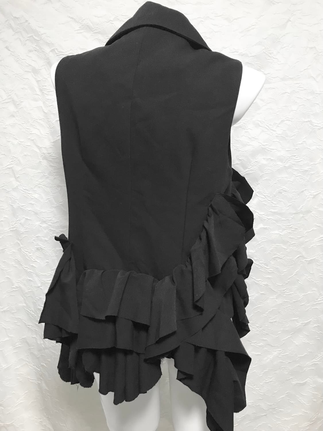 빈티지 아카이브 무드 러플 블레이저 베스트 상품이미지8