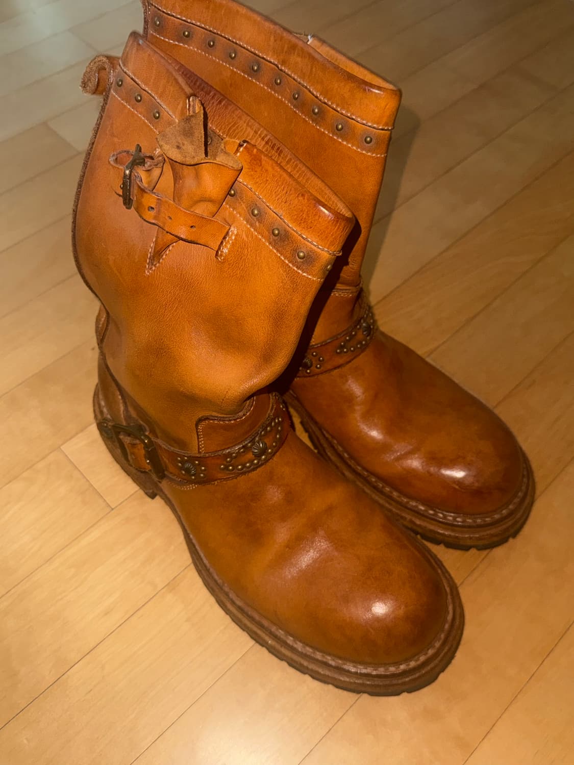 킨치 인세인개러지 홀스터 부츠 브라운 285 상품이미지2