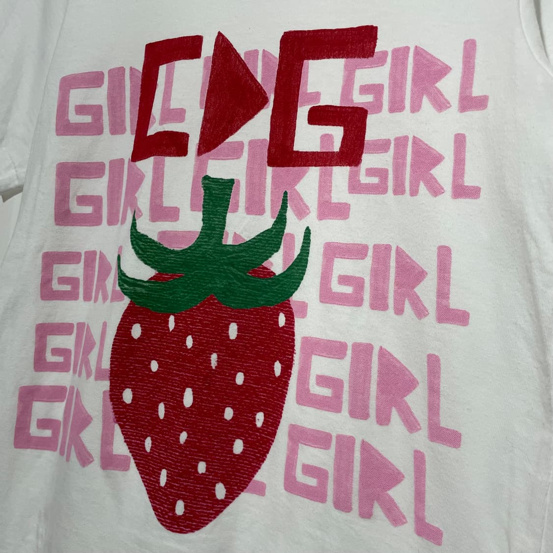 꼼데가르송 걸 x 브렛 웨스트폴 🍓 티셔츠 상품이미지2