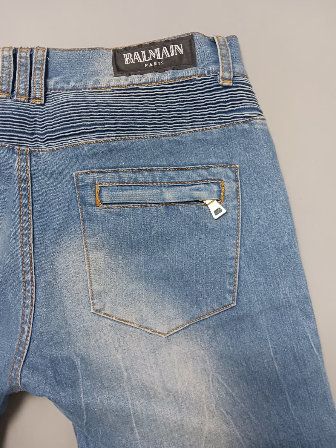 [34] 발망 데미지 바이커진 청바지 상품이미지9