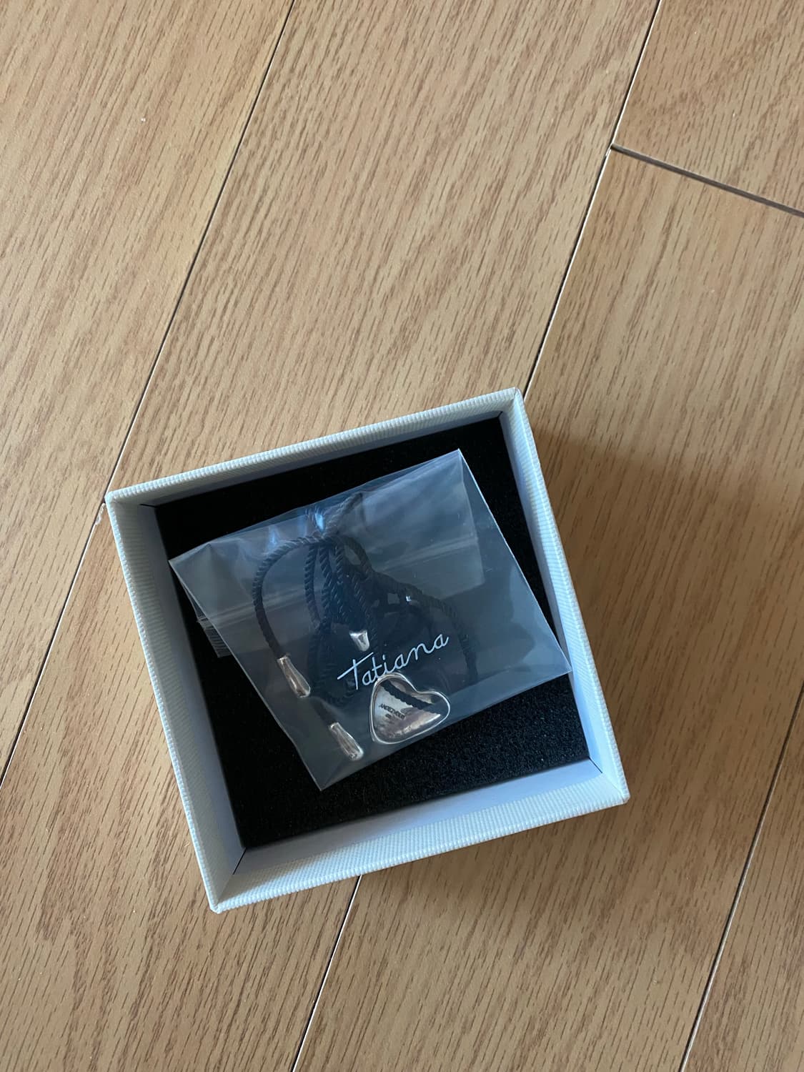 앙데뷰 하트 실버 네크리스  상품이미지3