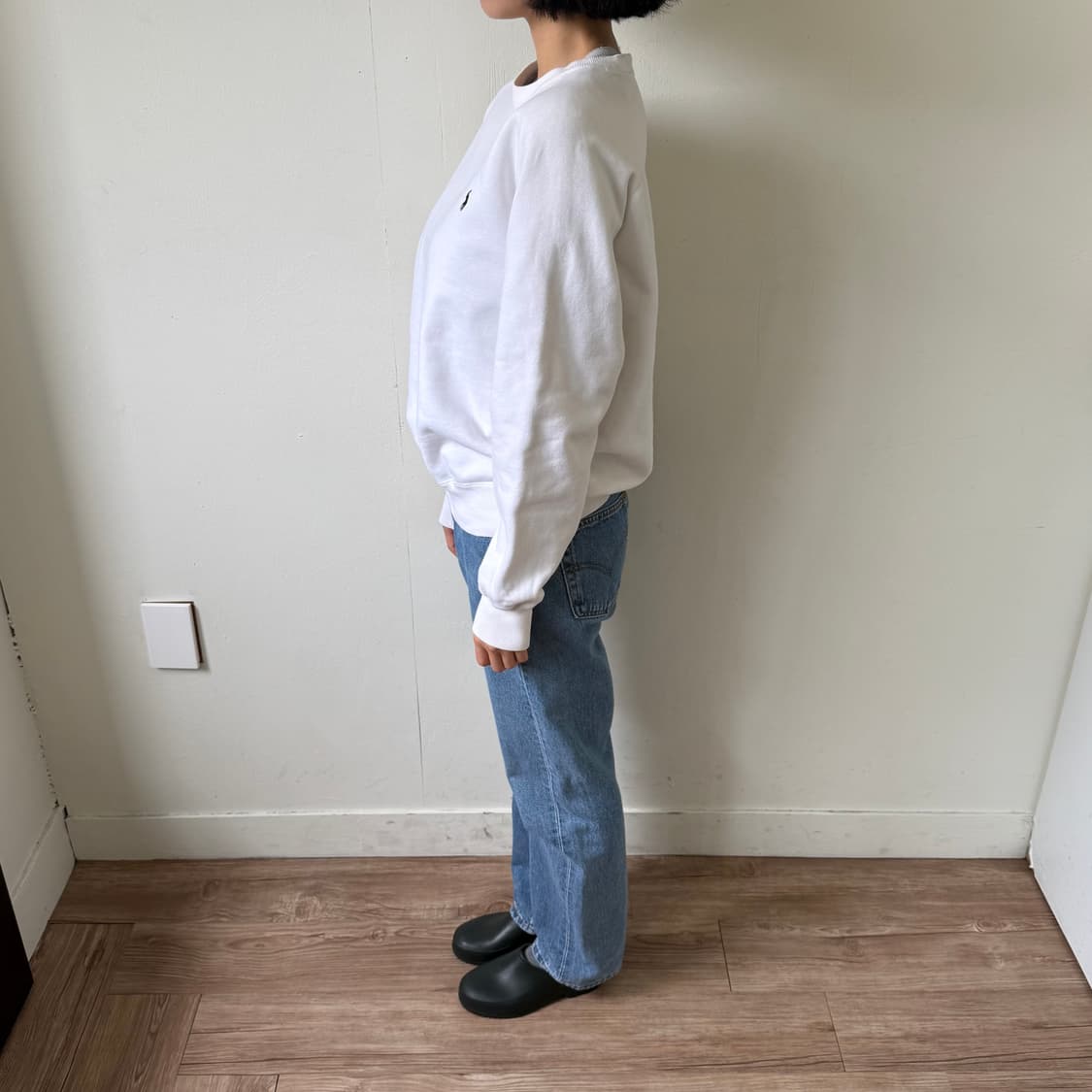 폴로랄프로렌 화이트 스웻셔츠 상품이미지2