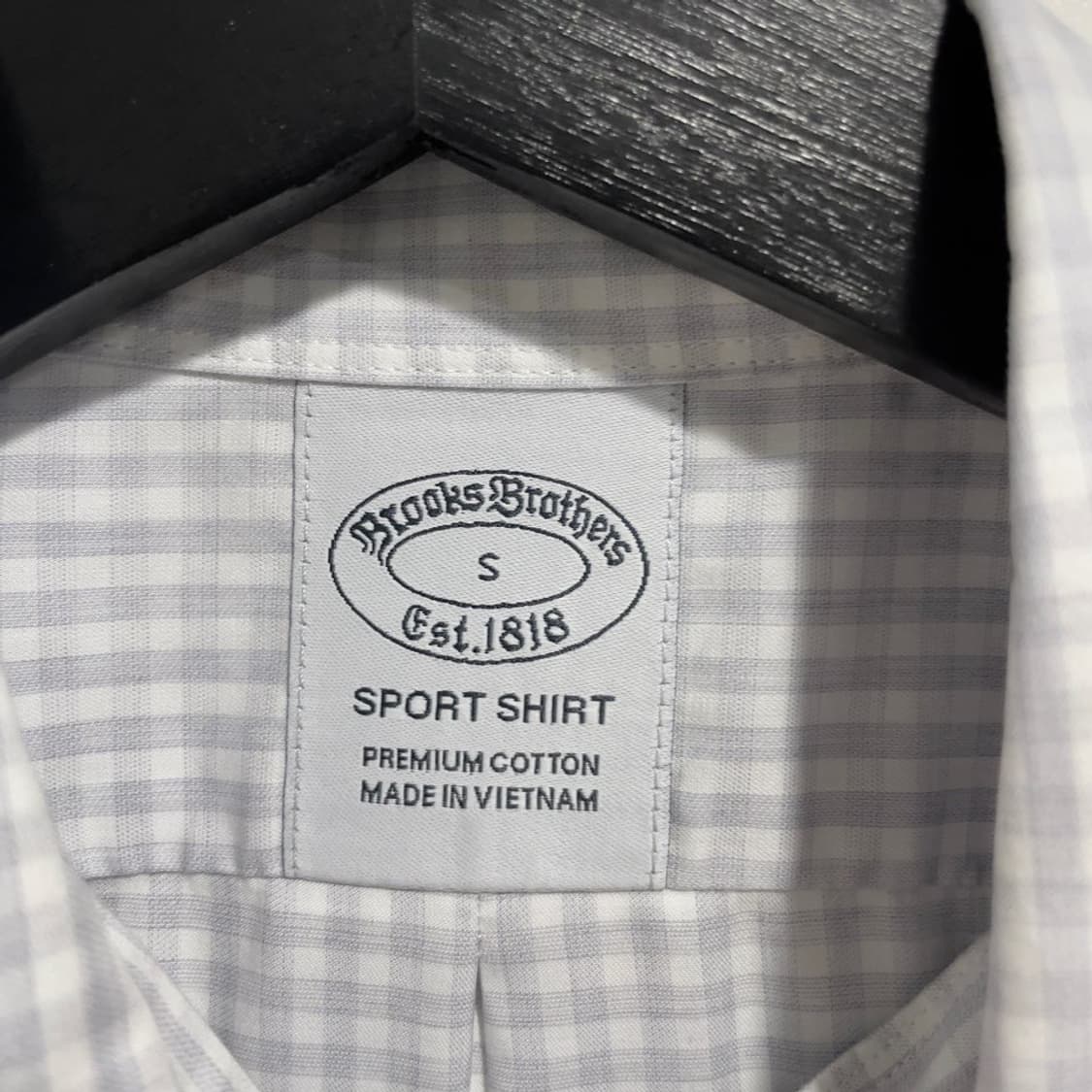 브룩스브라더스 체크 셔츠 상품이미지5