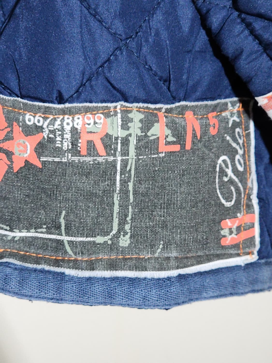 (L) 랄프로렌 폴로 퀼팅자켓 네이비 누빔점퍼 캐주얼  상품이미지6