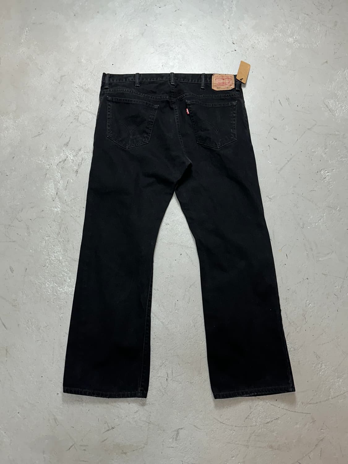 00’s 리바이스 517 블랙 부츠컷 플레어진 상품이미지4