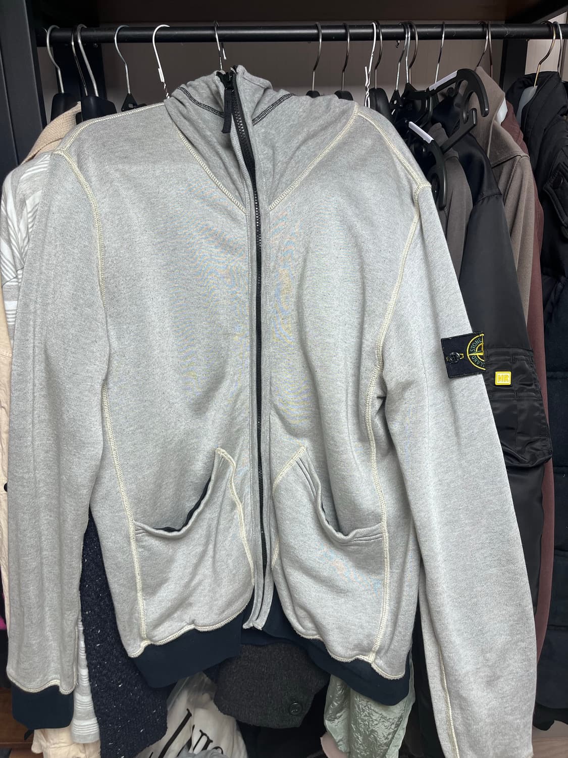 스톤아일랜드 빈티지 후드집업 상품이미지1