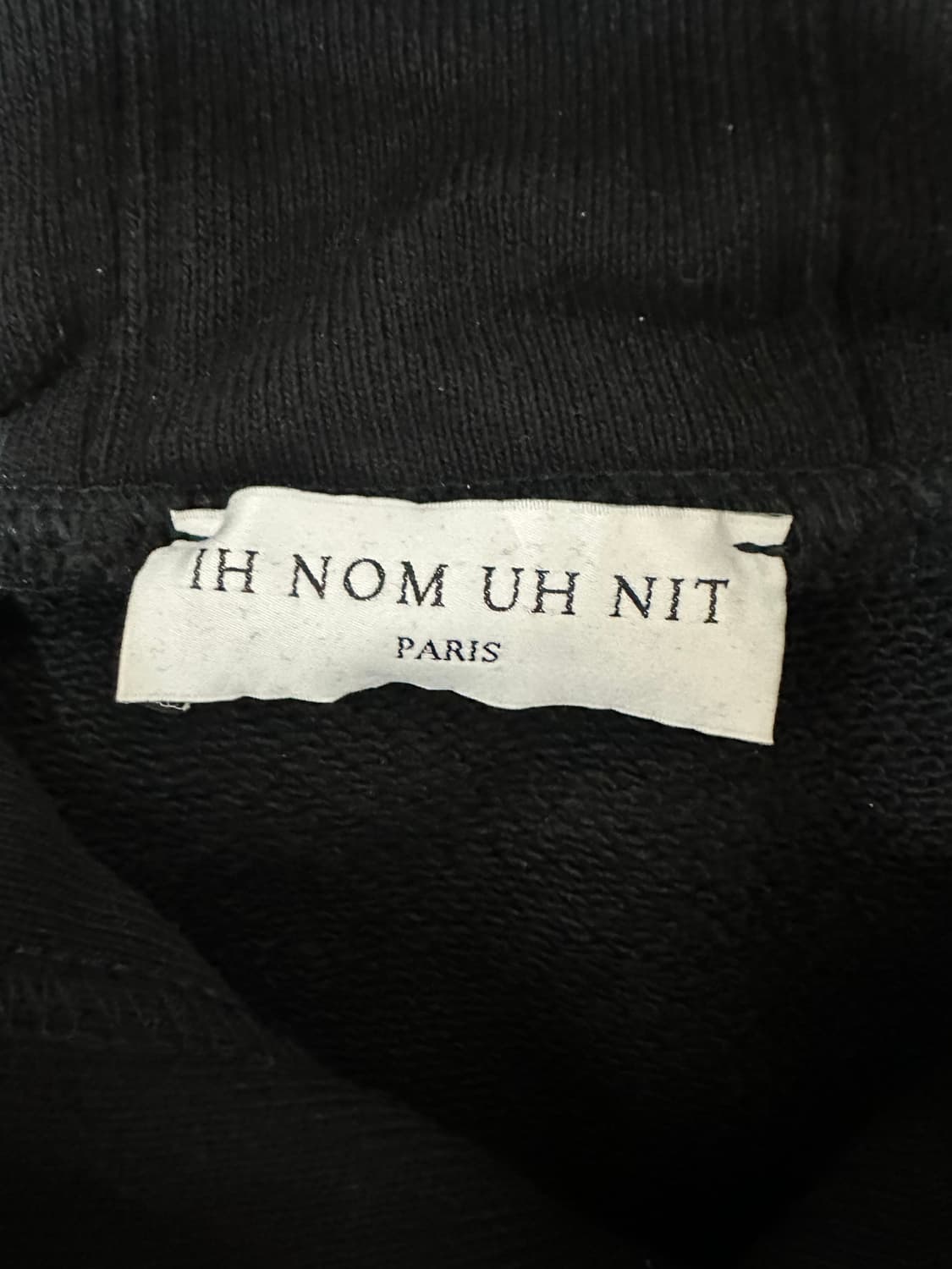 이놈어닛 퓨처 마스크 블랙 후드티 상품이미지6