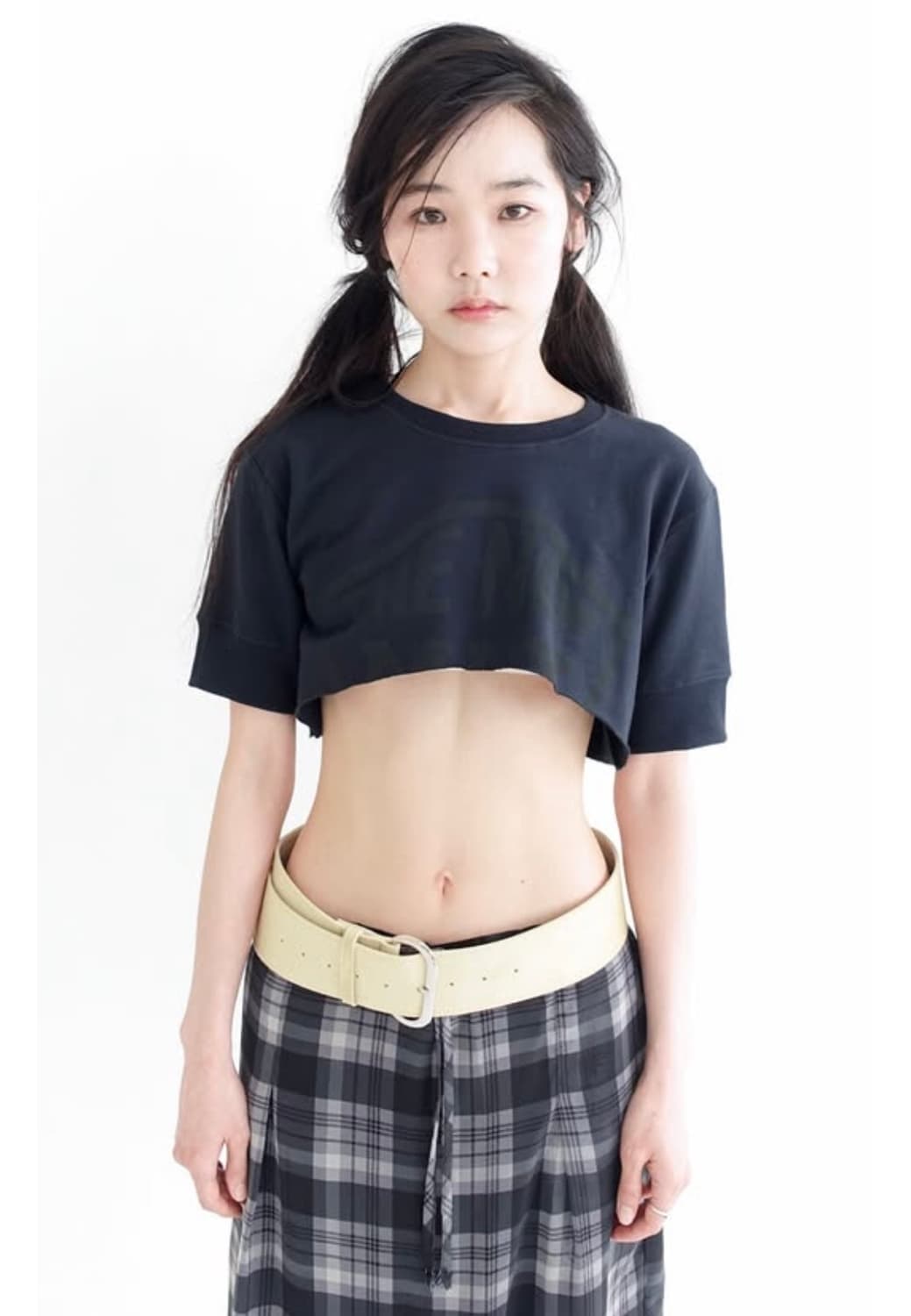 shop faerie vintage printing cutting top 상품이미지1