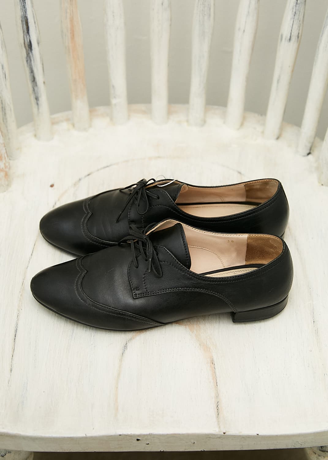 Wing Tip Lace-up Derby Shoes 상품이미지1