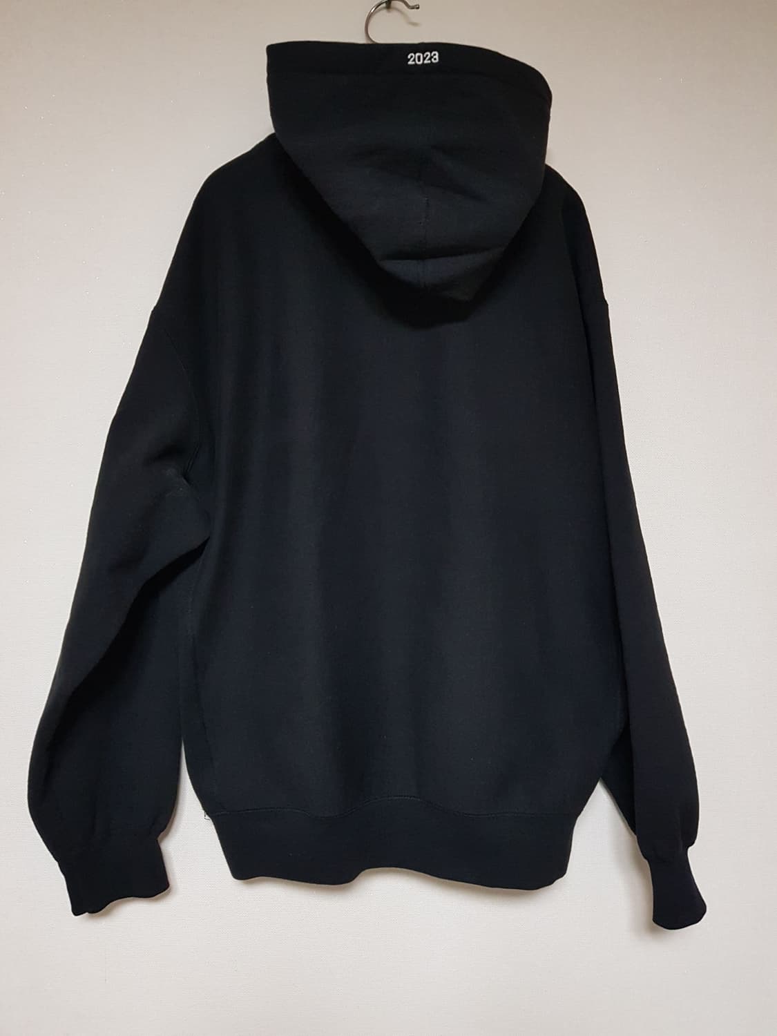 슈프림 박스로고 후드 티셔츠 블랙 상품이미지3