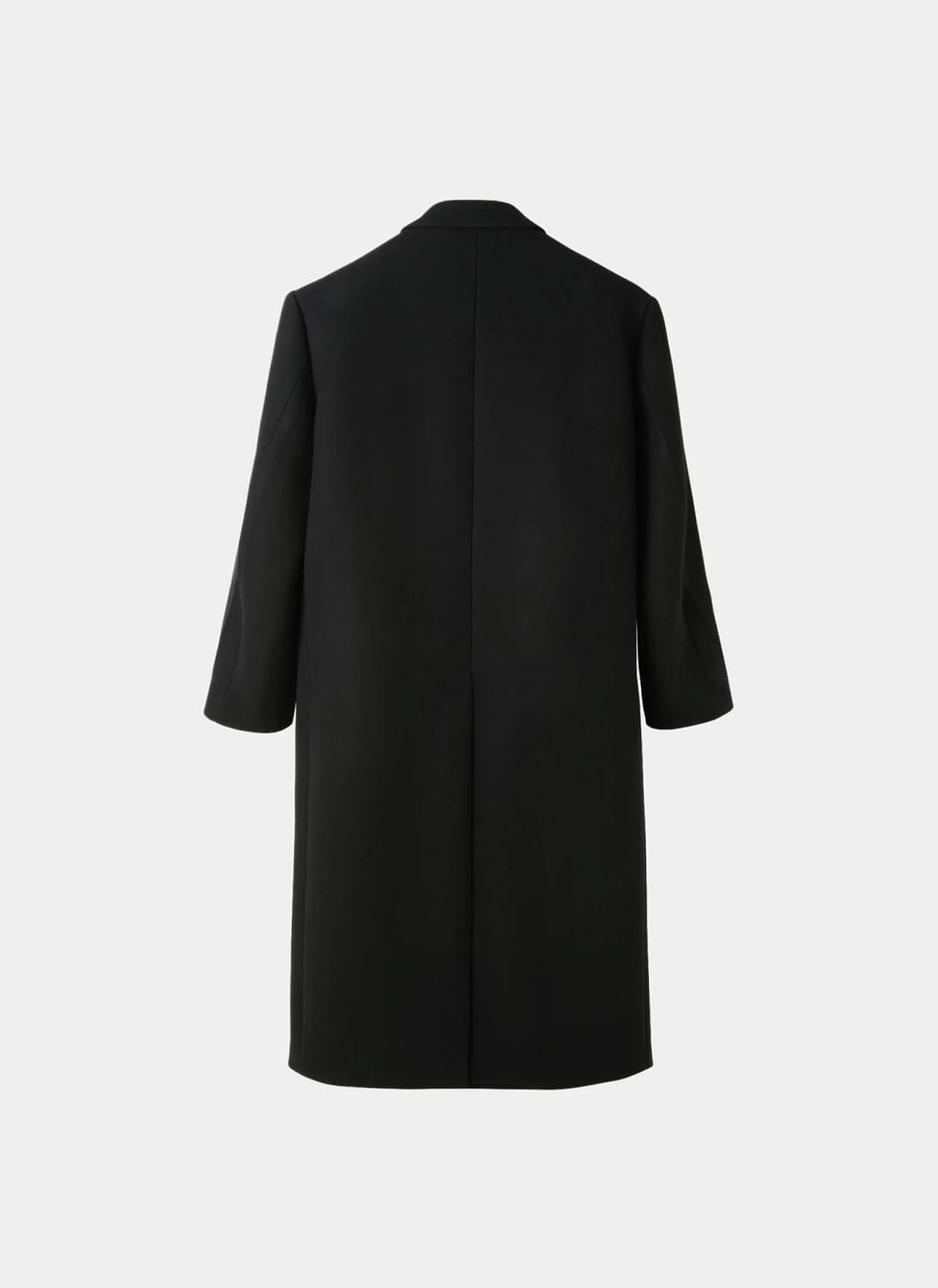 [XL] 렉토 25FW 클래식 더블 코트 블랙 상품이미지8