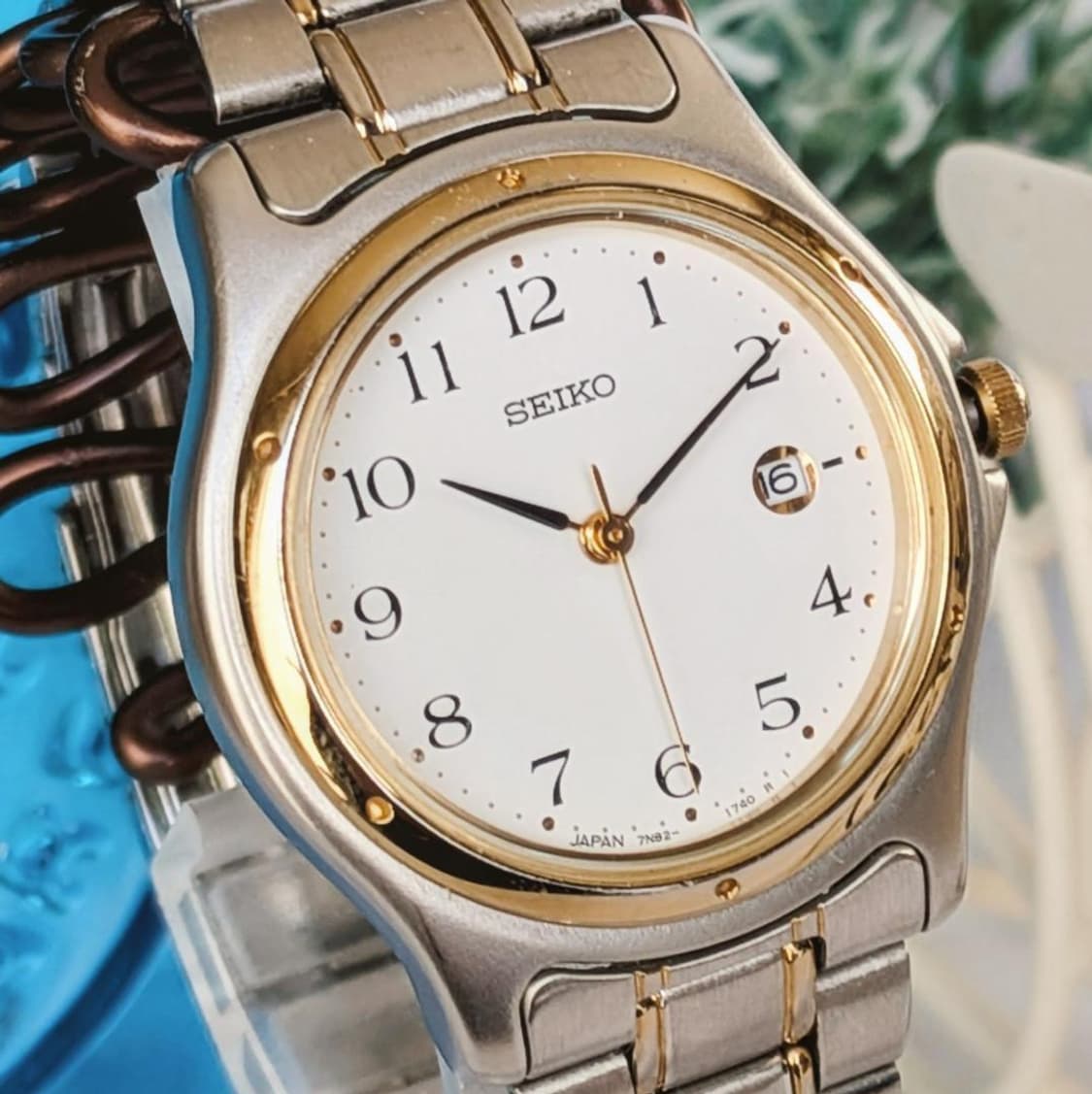 세이코 스피릿 빈티지 콤비 쿼츠 시계 상품이미지3