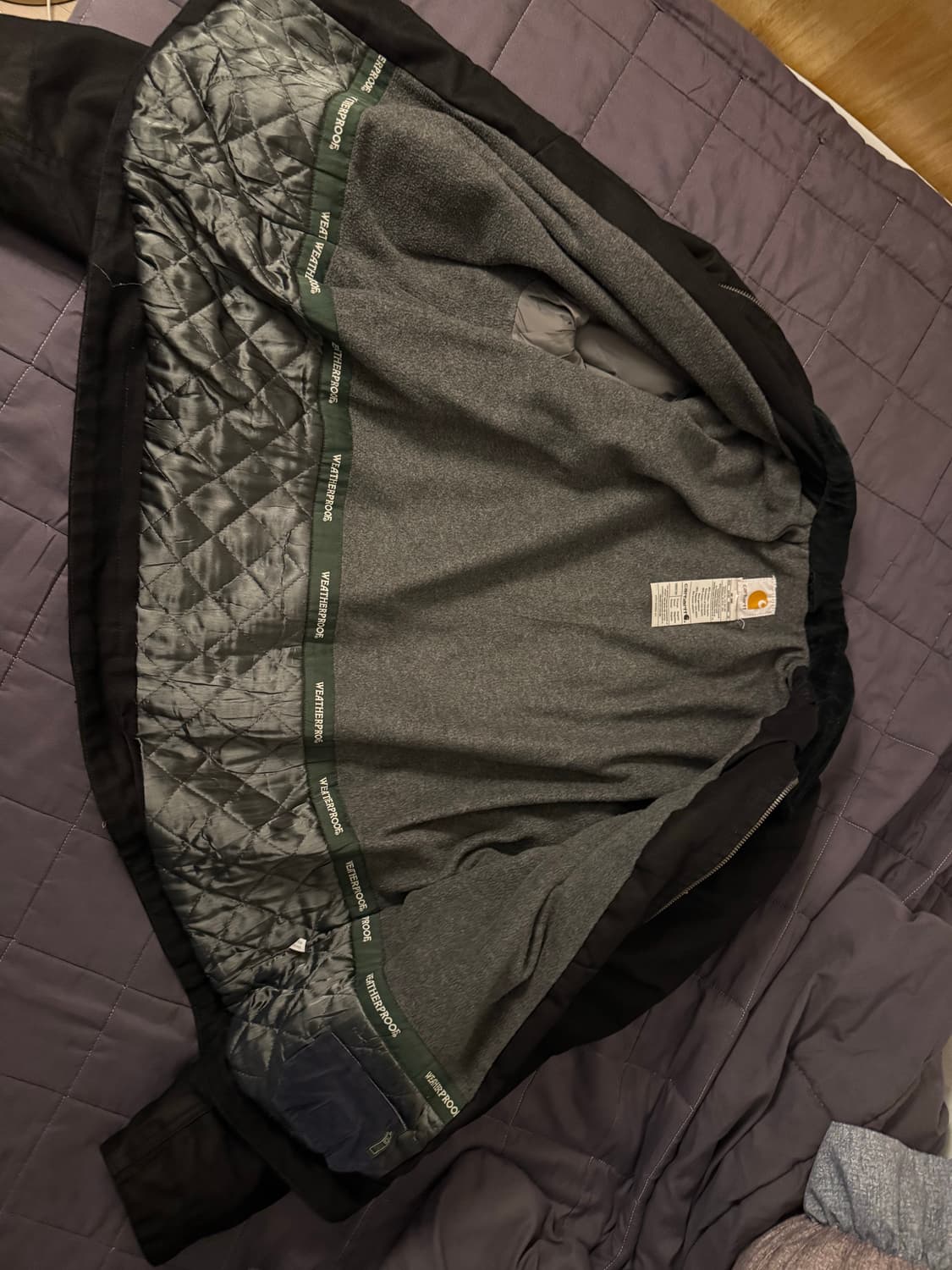 칼하트 디트로이트 자켓 - 블랙 XL사이즈 판매합니다 상품이미지3