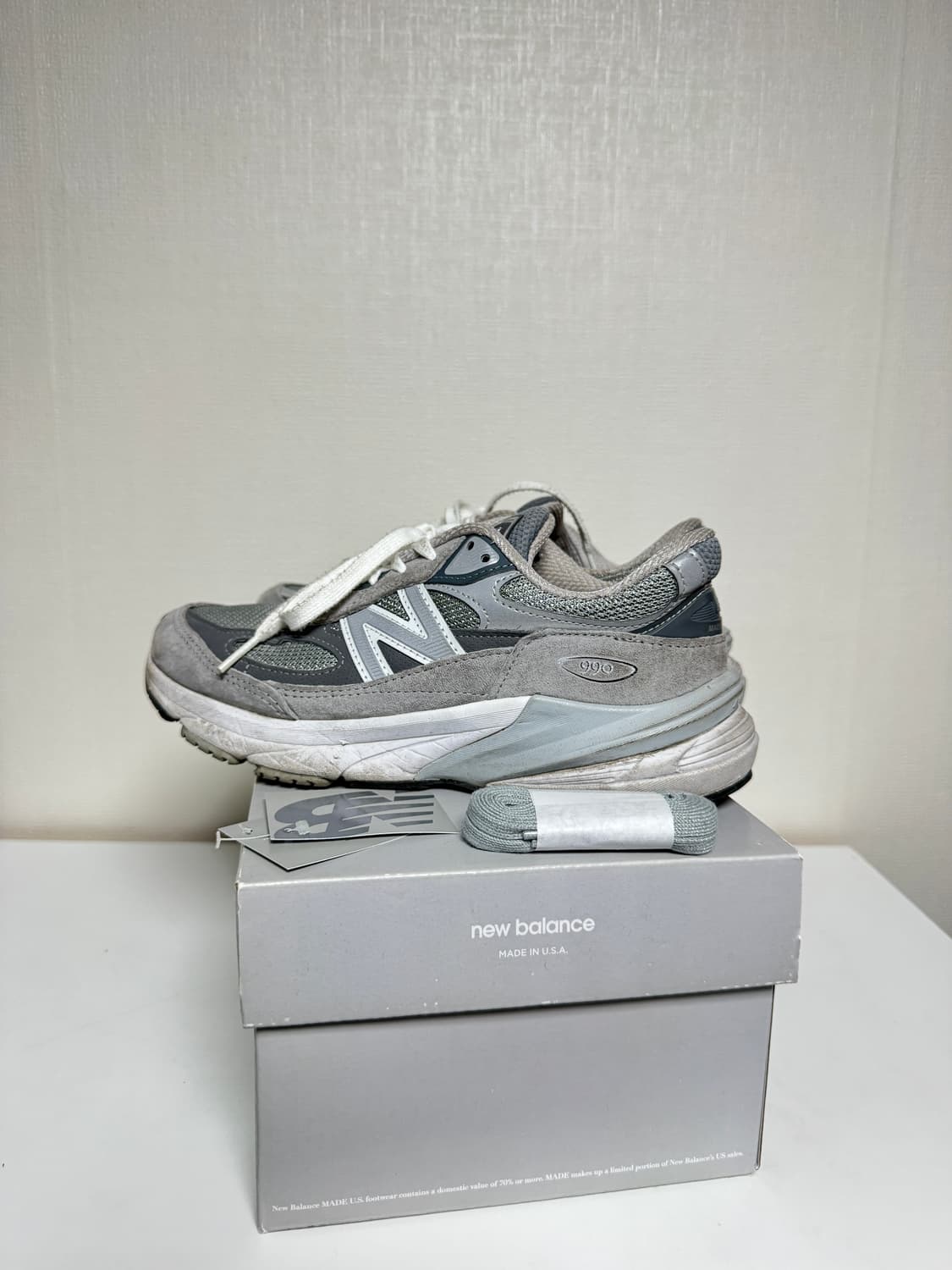(W) 뉴발란스 990v6 B 스탠다드 240 상품이미지3