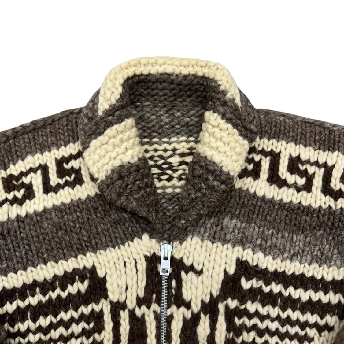 빈티지 헤비울 코위찬 니트 상품이미지2