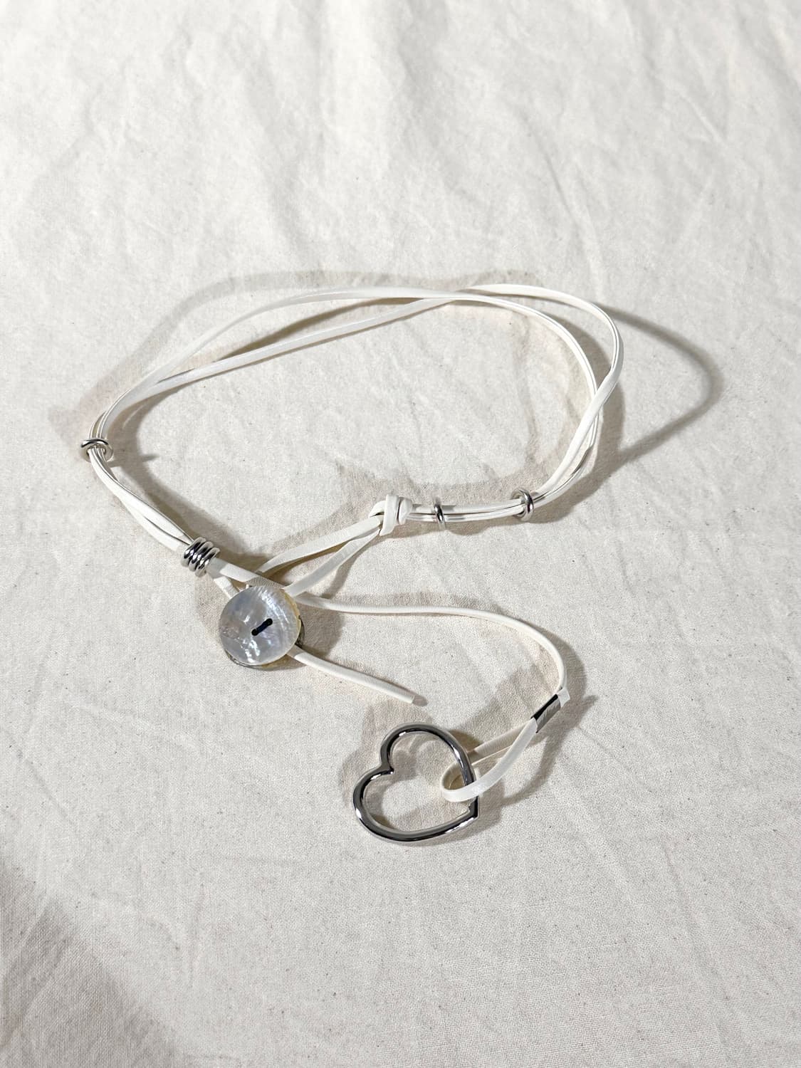 017. Heart - Button Choker 상품이미지6
