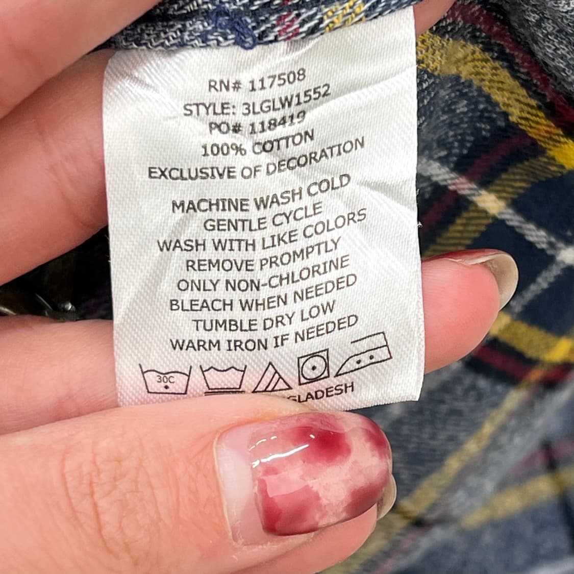 리바이스 플란넬 체크 셔츠 r2740 상품이미지6