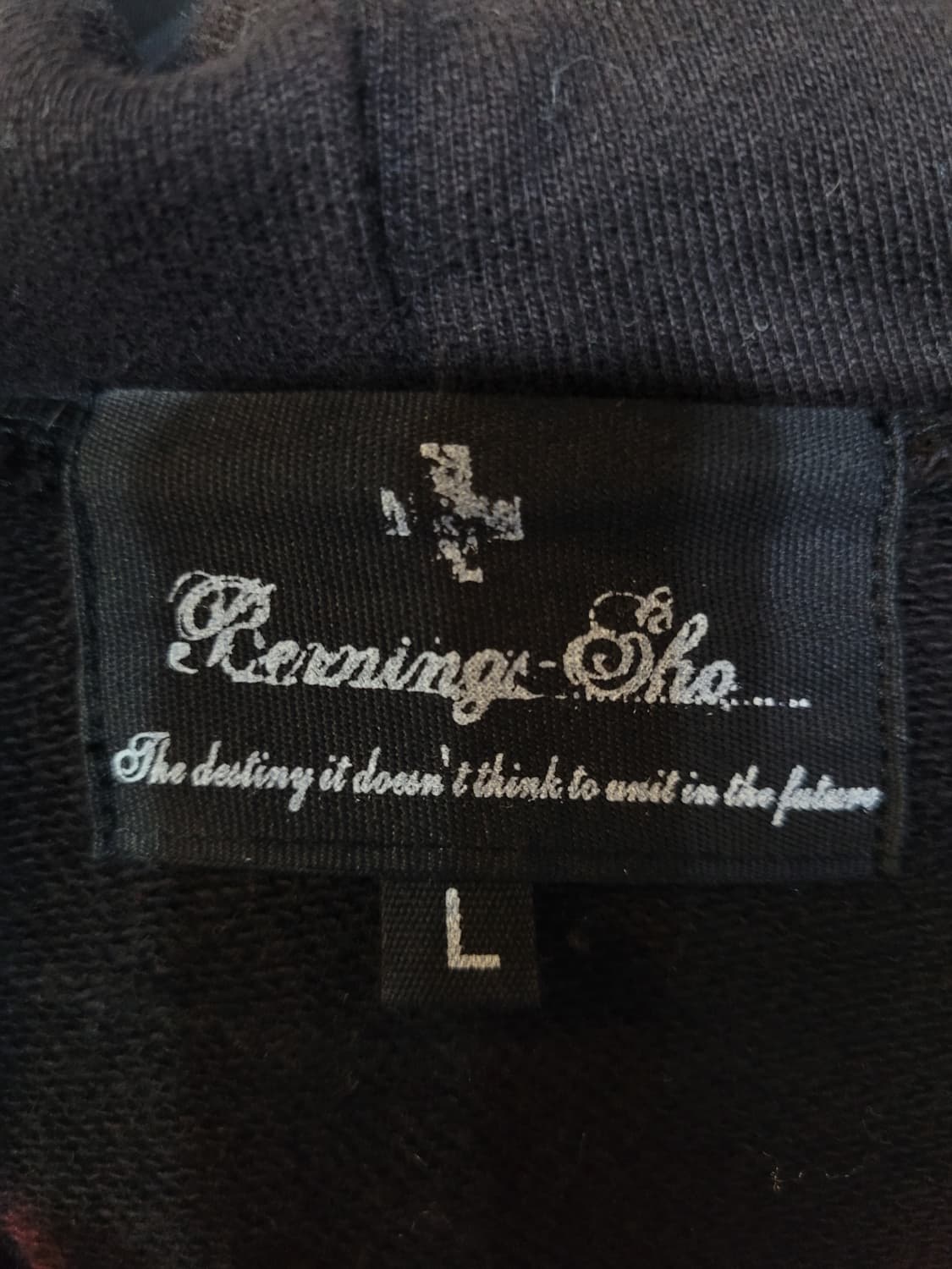 Berning Sho 버닝쇼 빈티지 펑크 후드집업 자켓  상품이미지6