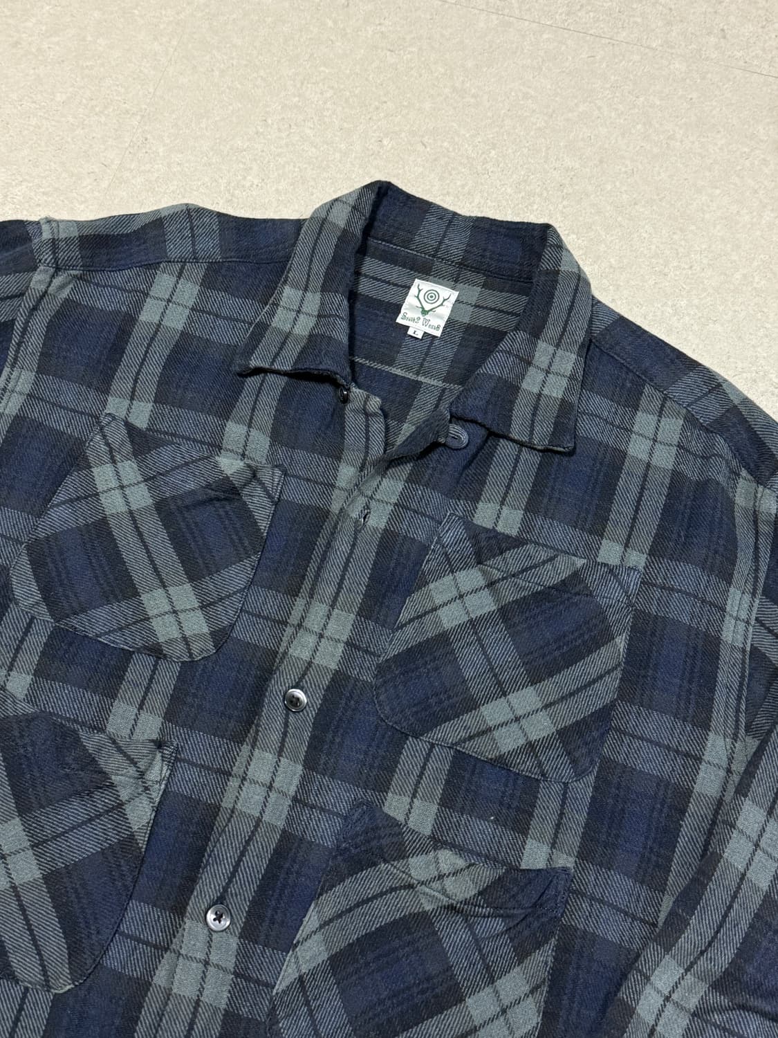 남이서팔 플란넬 6포켓 셔츠 L 상품이미지1