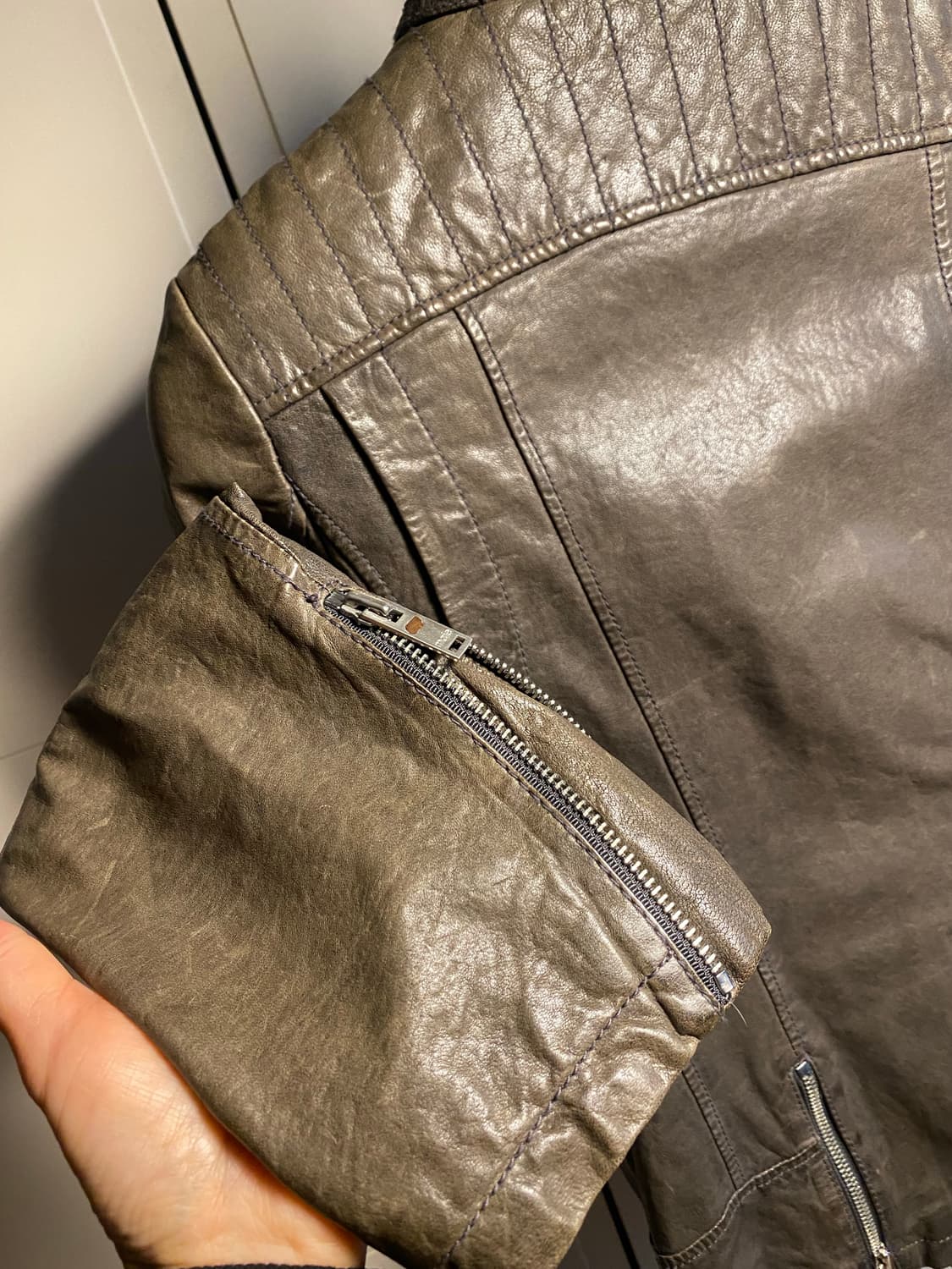 마쥬 양가죽 라이더 자켓 사이즈 1 상품이미지10