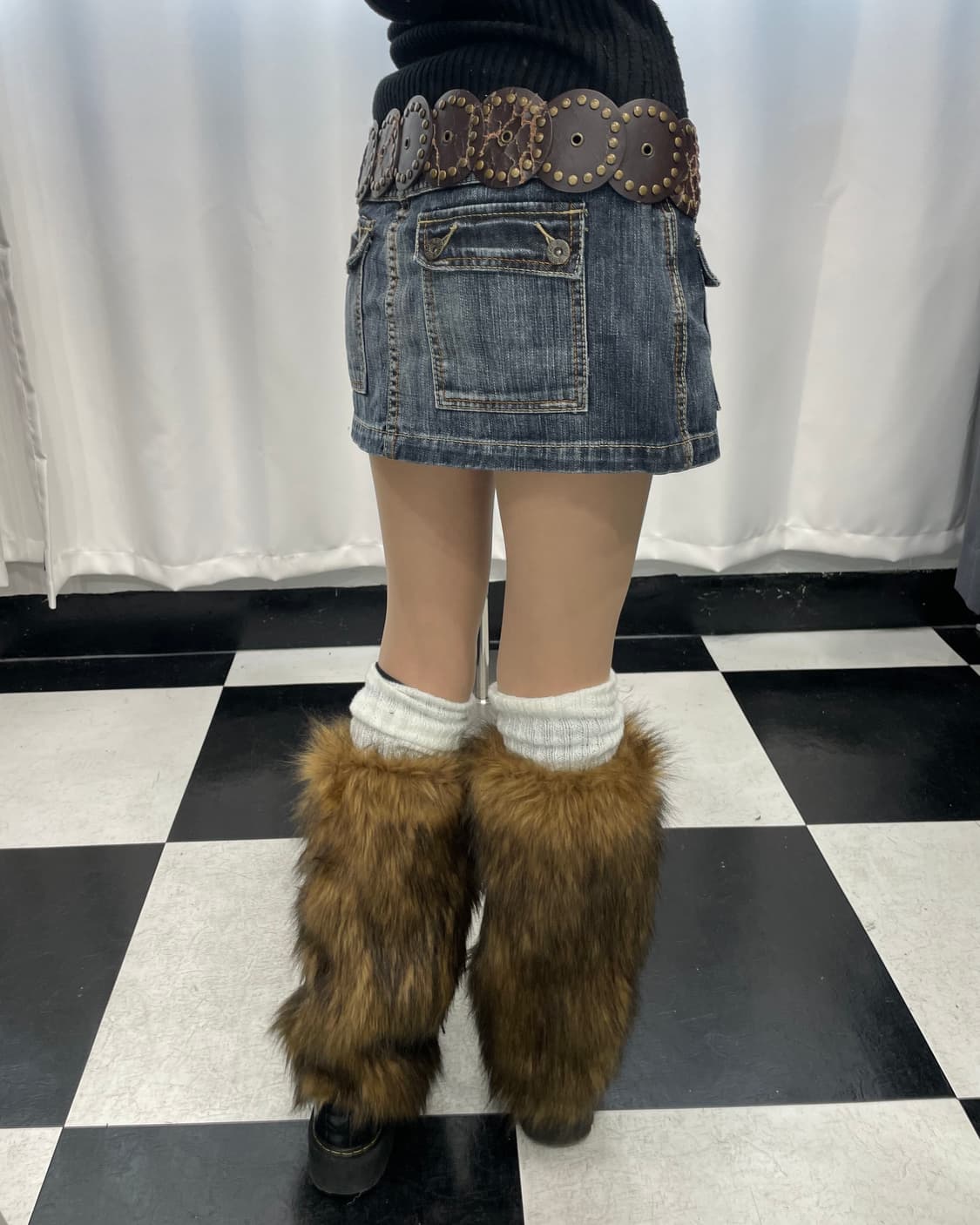 🎸딥 블루 데님 스커트🎸 상품이미지3