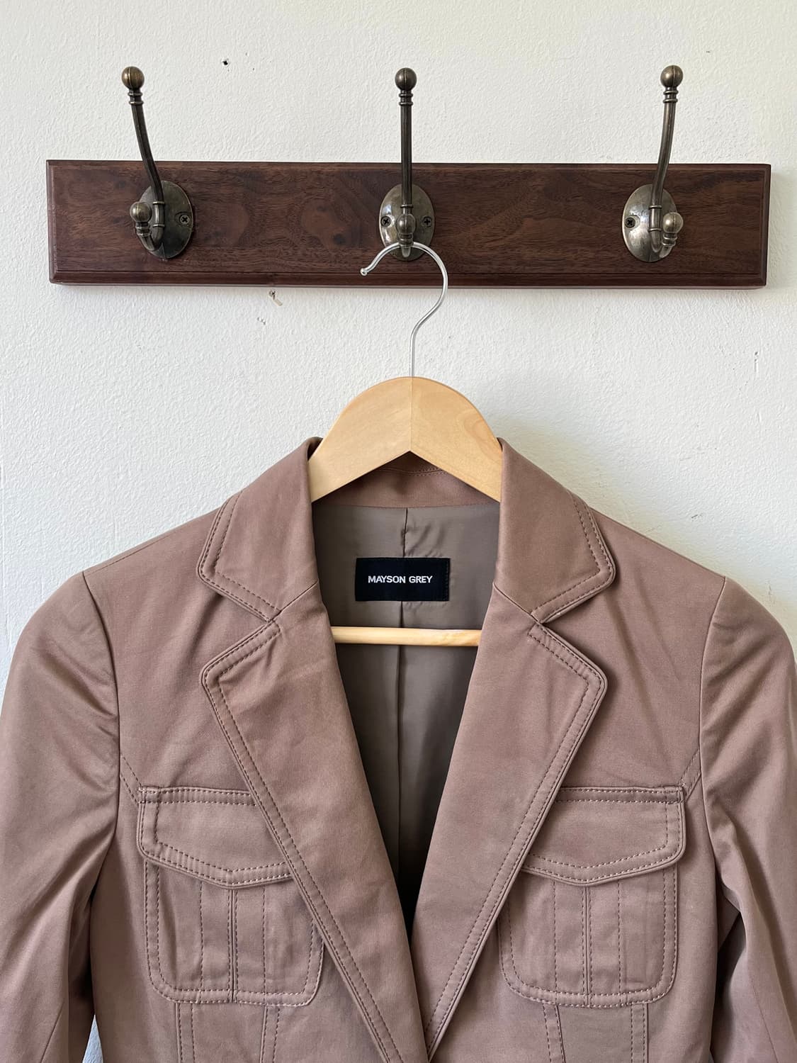 MAYSON GREY 애쉬브라운 자켓 상품이미지2