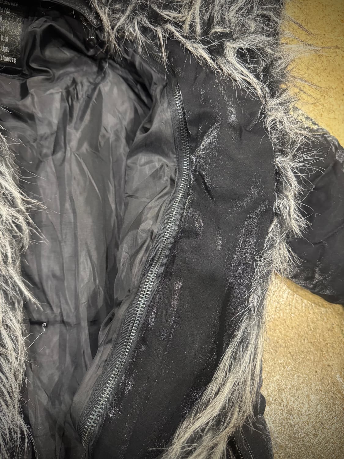 MIDAS Down Jacket Double Zip Glossy Blac 상품이미지5