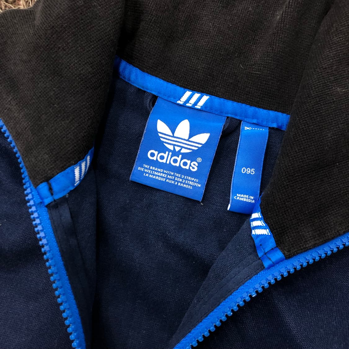 아디다스 네이비 파이어버드 져지 트랙 자켓 상품이미지4