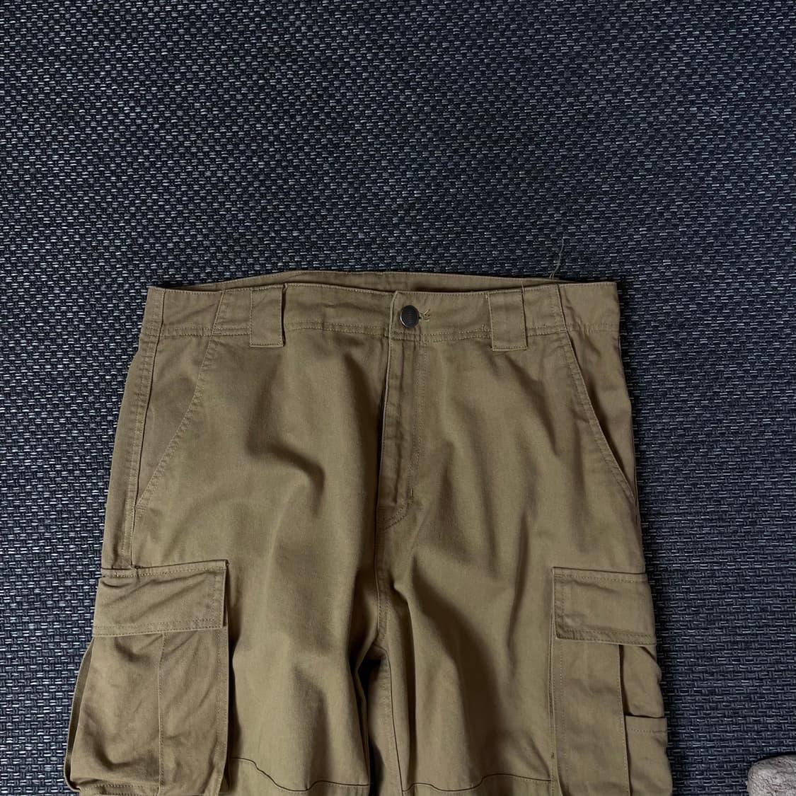 (34) EZKATON 베이지 카고 조거 팬츠 L 상품이미지3