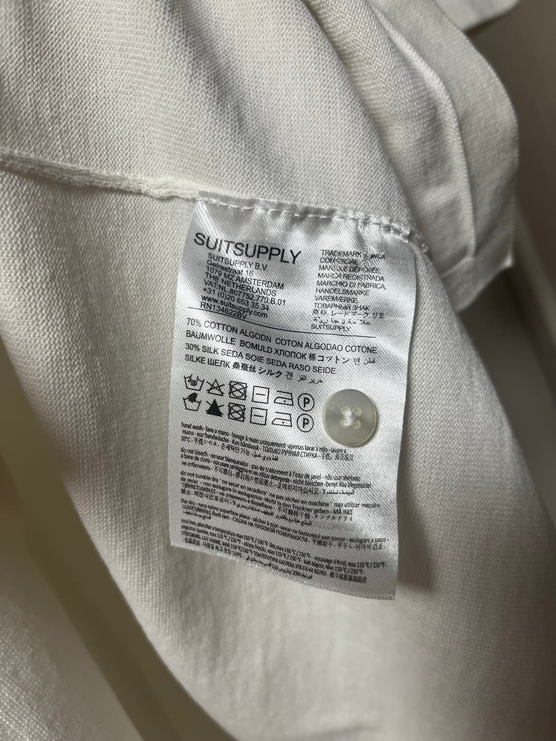 수트서플라이 니트 숏슬리브 상품이미지5