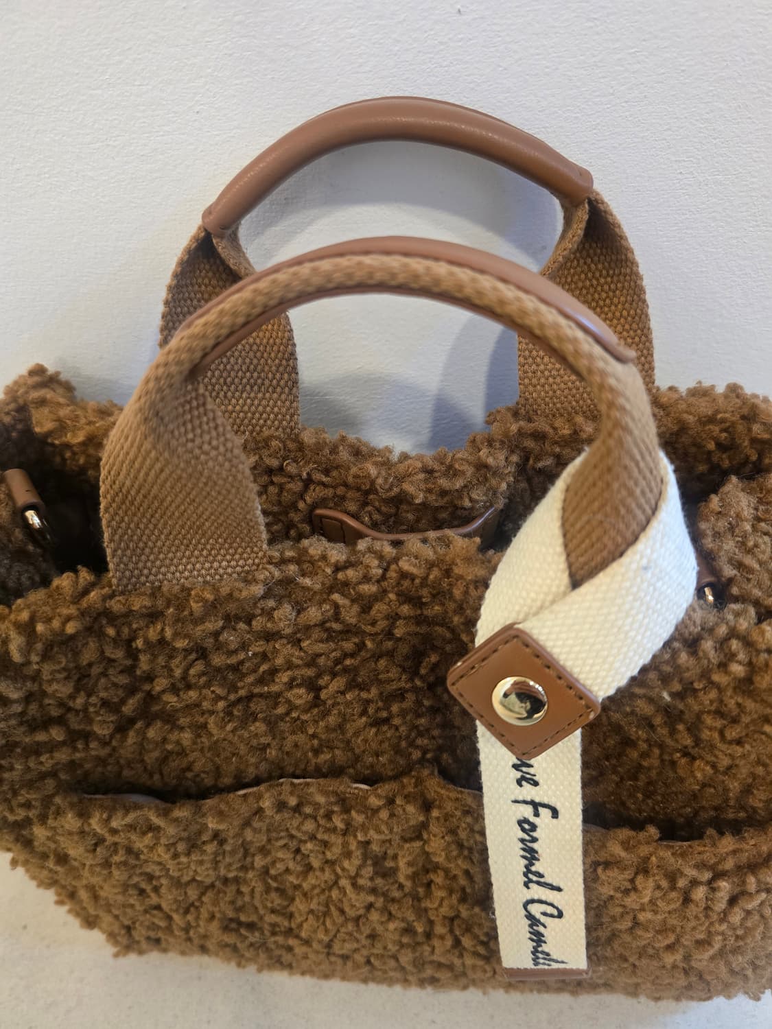 포멜카멜레 뽀글이 가방 상품이미지3