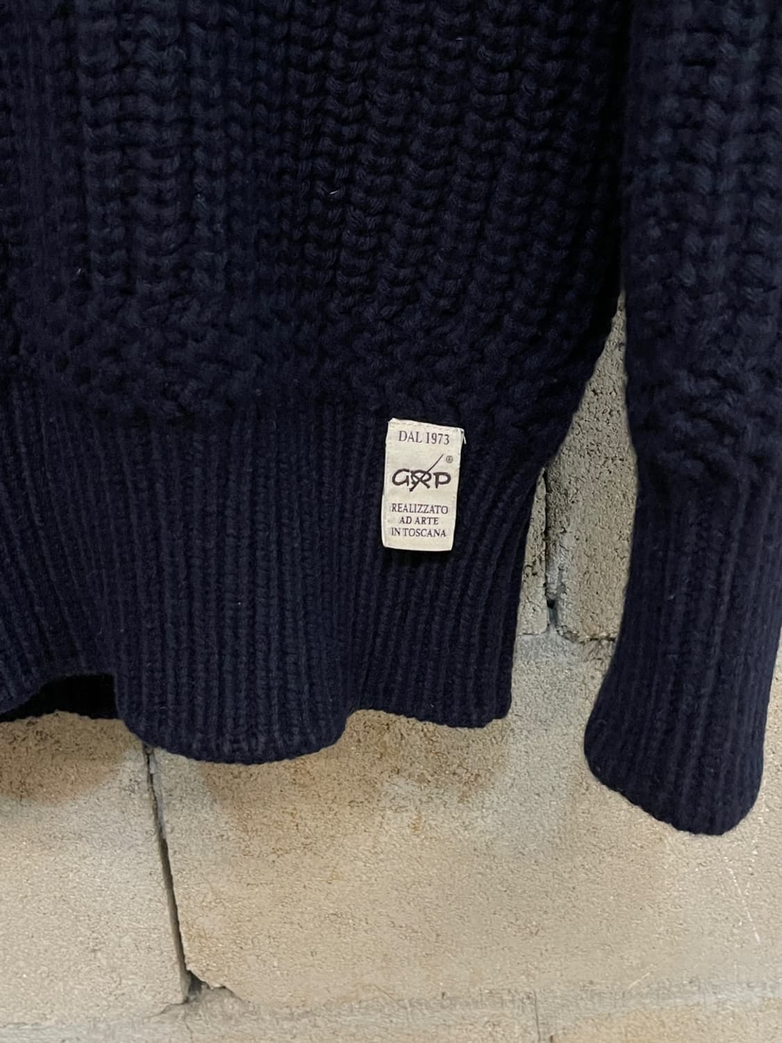 이스트 하버 서플러스 숄 카라 니트  상품이미지2