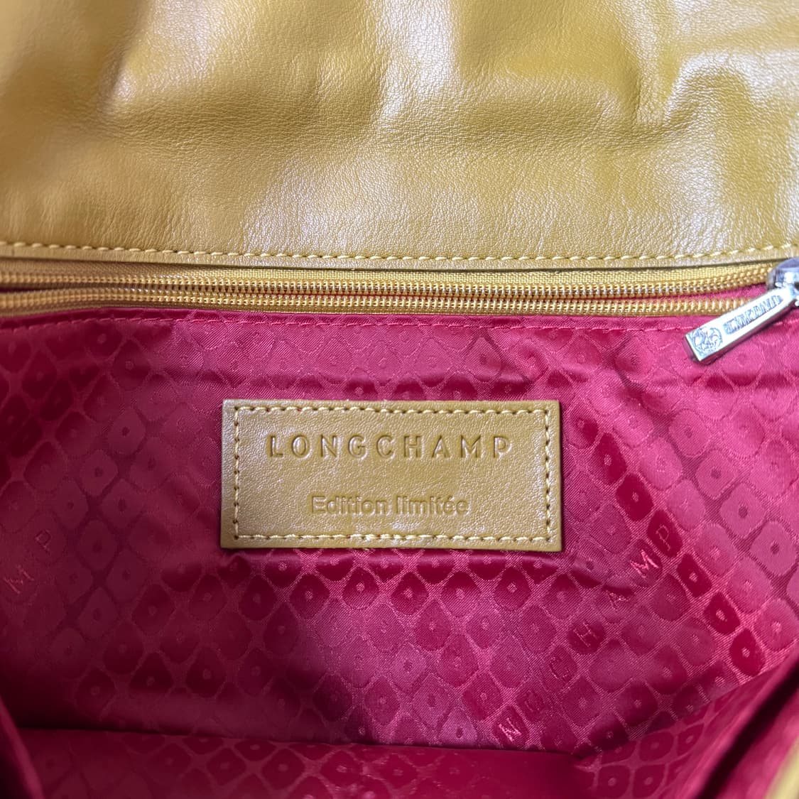 Longcamp 롱샴 모스그린 벨벳 숄더백 상품이미지8